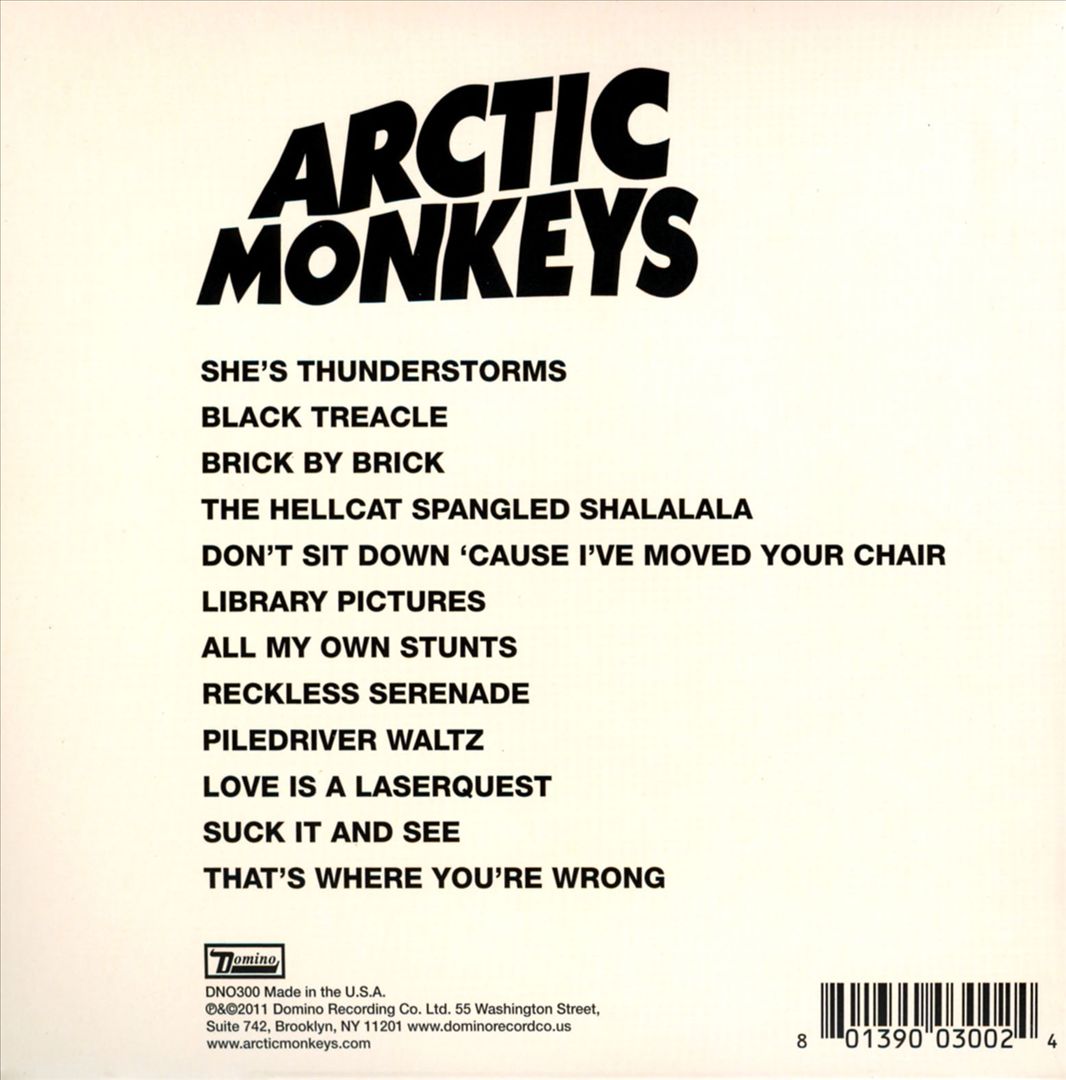 Suck It and See cover art