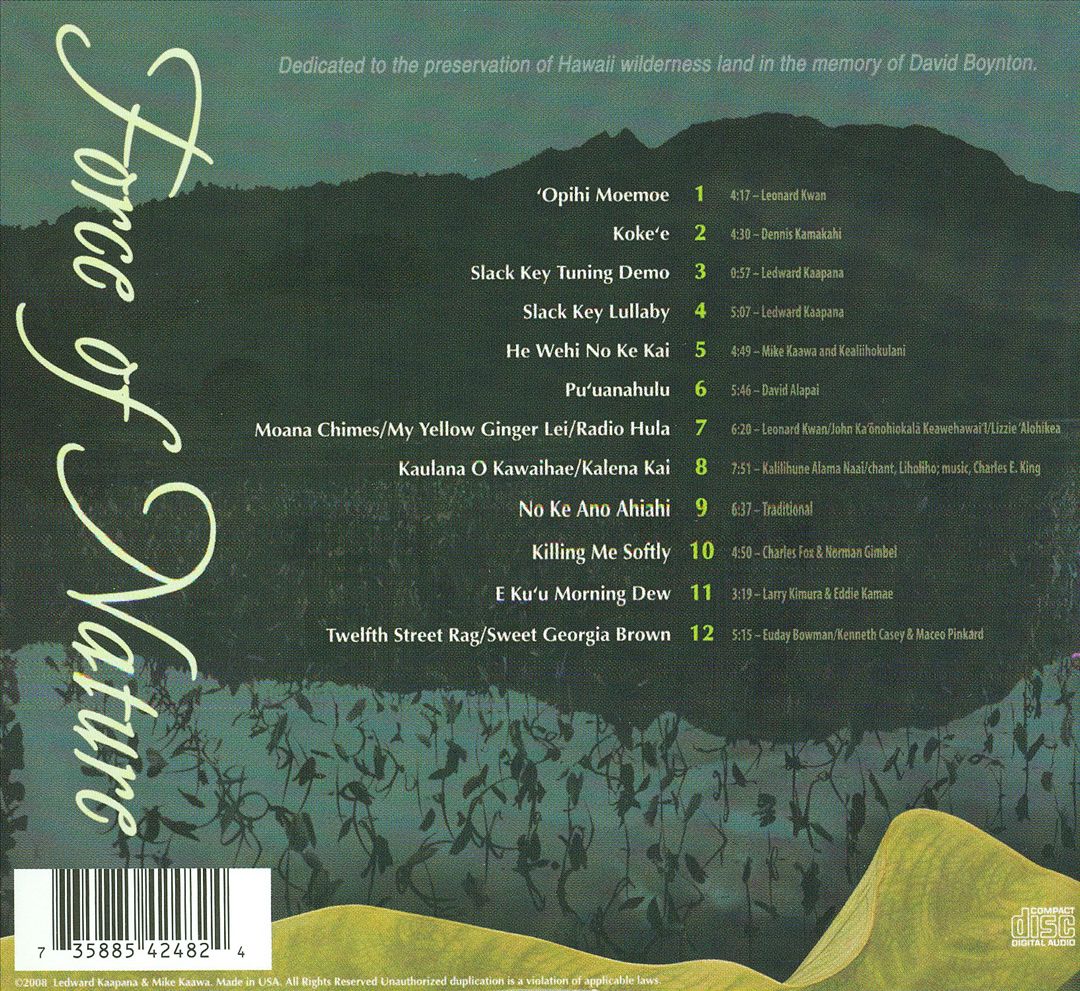 Force of Nature: Live at the Triple Door, Seattle cover art