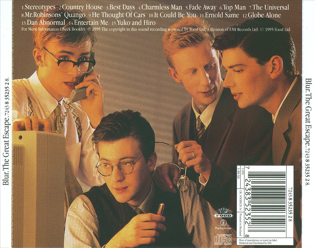 Great Escape cover art