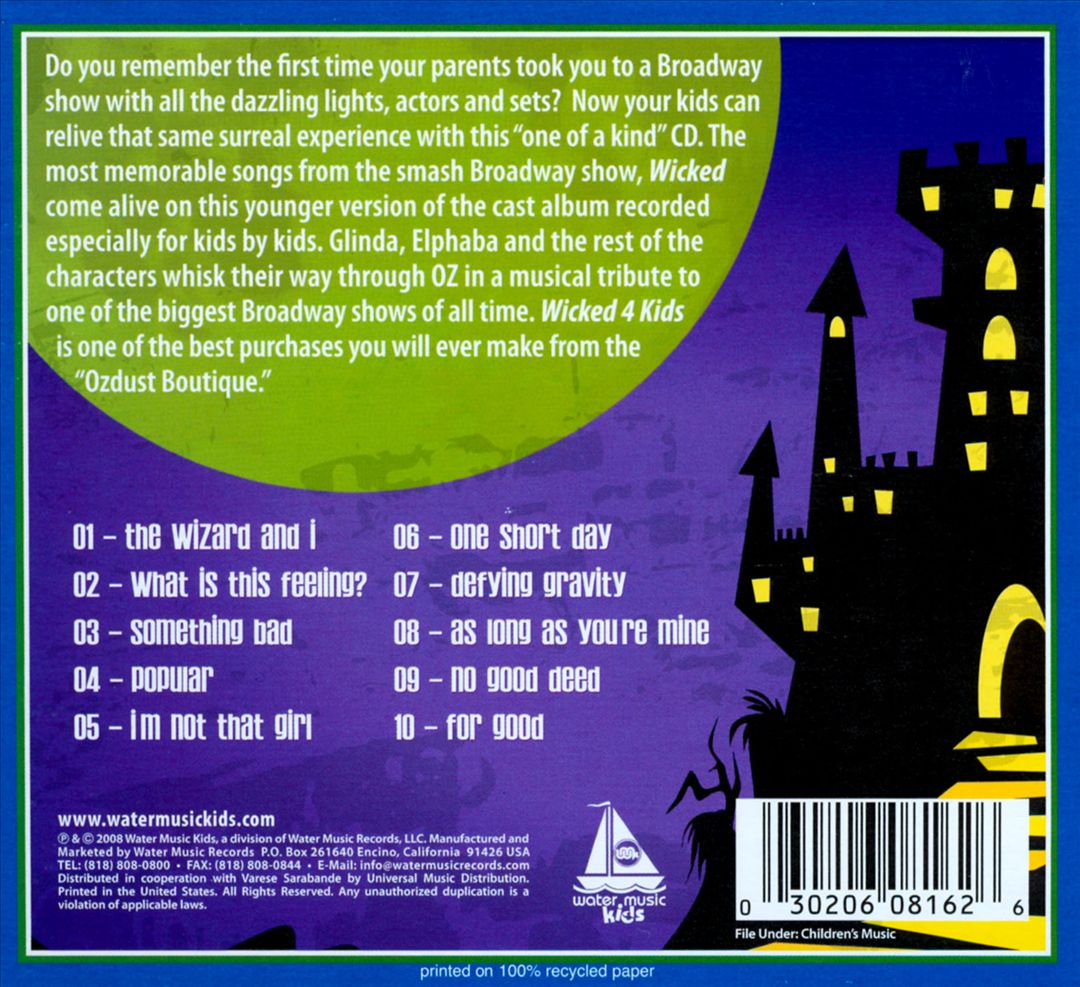 Wicked 4 Kids cover art
