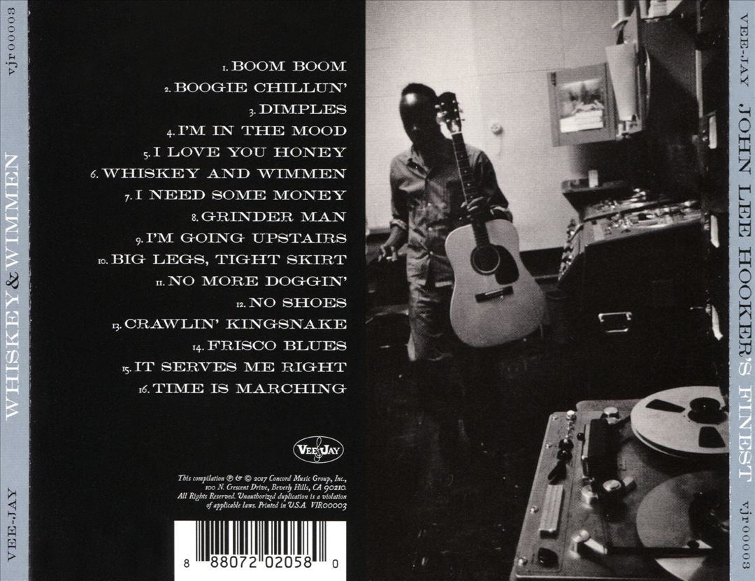 Whiskey & Wimmen: John Lee Hooker's Finest cover art
