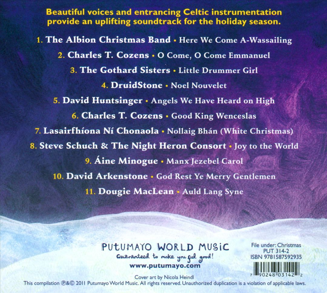Putumayo Presents: Celtic Christmas cover art
