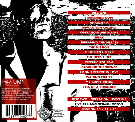 Operation: Mindcrime cover art