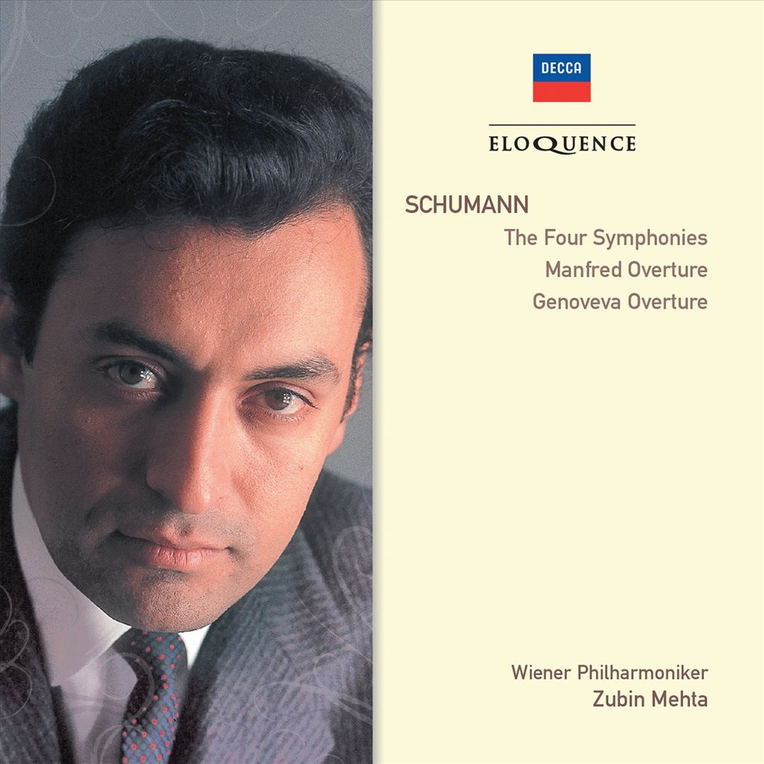 Schumann: The Four Symphonies; Manfred Overture; Genoveva Overture cover art