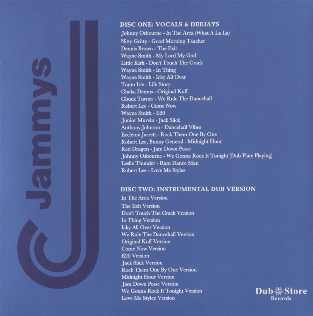 King Jammy's Dancehall 1985-89, Pt. 1 cover art