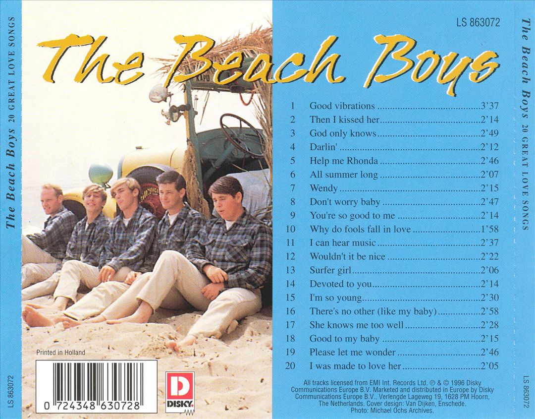 20 Great Love Songs cover art