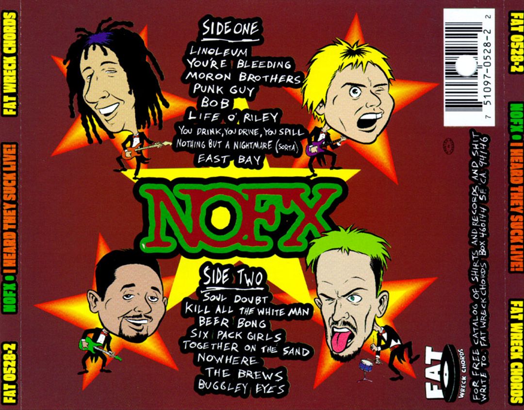 I Heard They Suck Live cover art