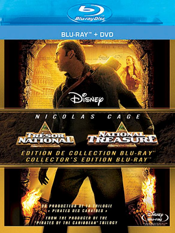 National Treasure [French] [Blu-ray/DVD] cover art
