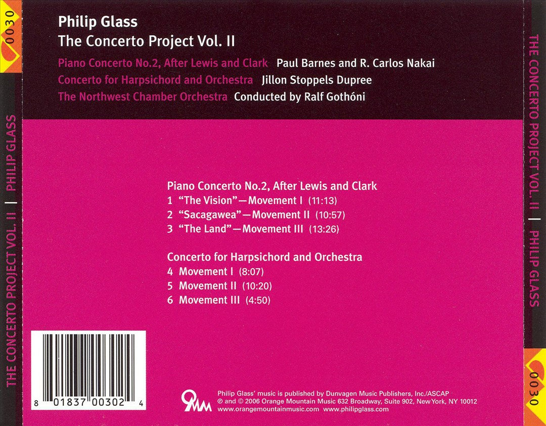 Philip Glass: The Concerto Project, Vol. 2 cover art