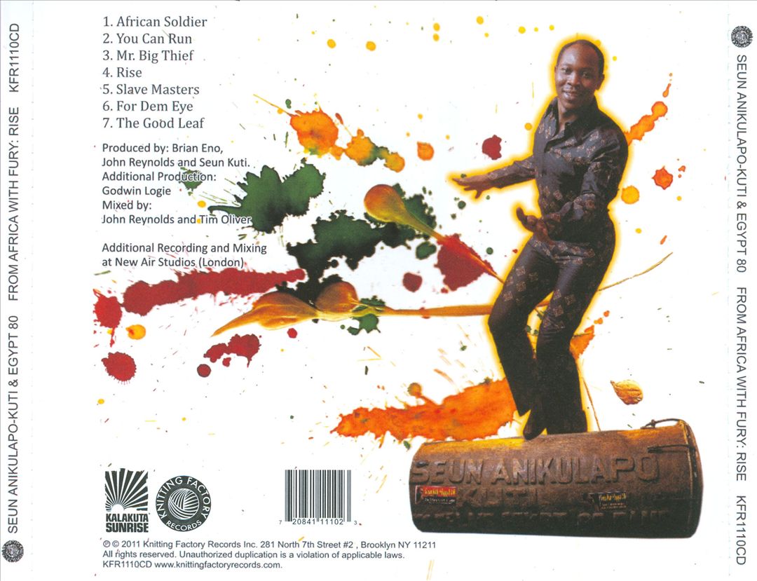 From Africa with Fury: Rise cover art