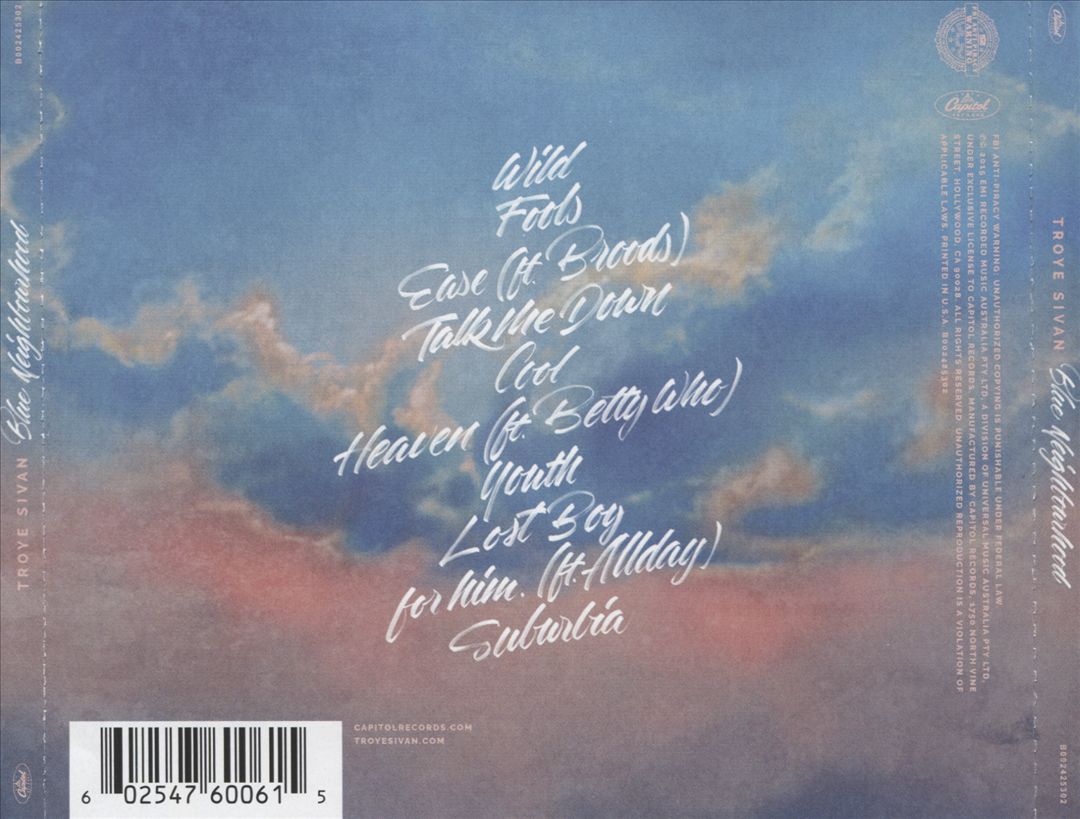 Blue Neighbourhood cover art