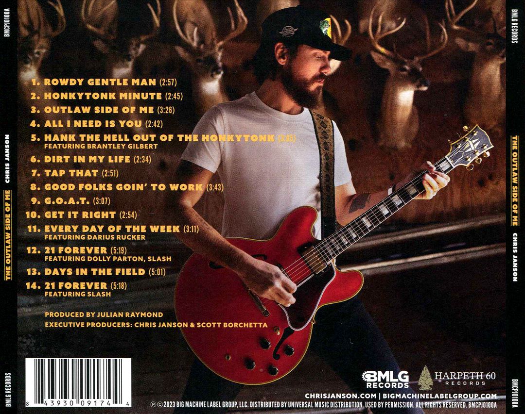 Outlaw Side Of Me cover art