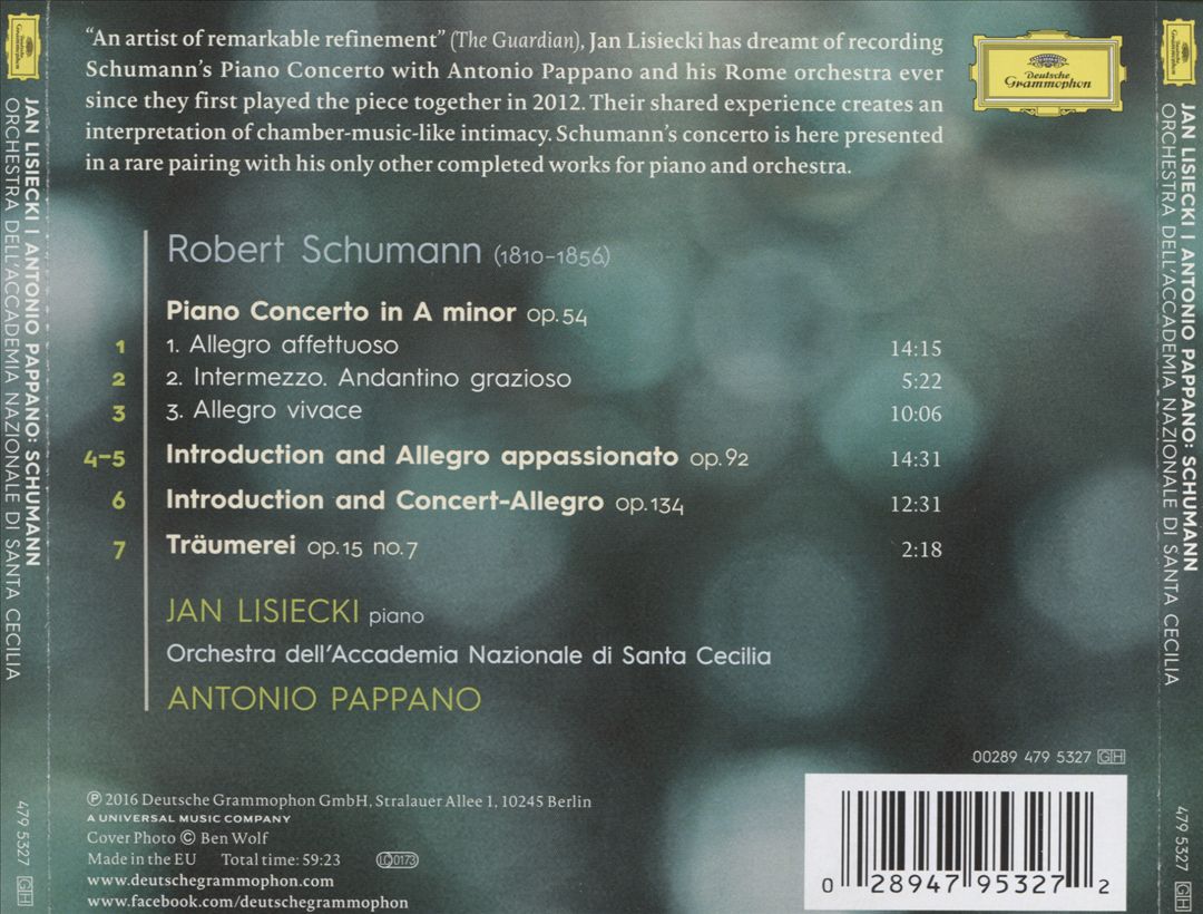 Schumann cover art