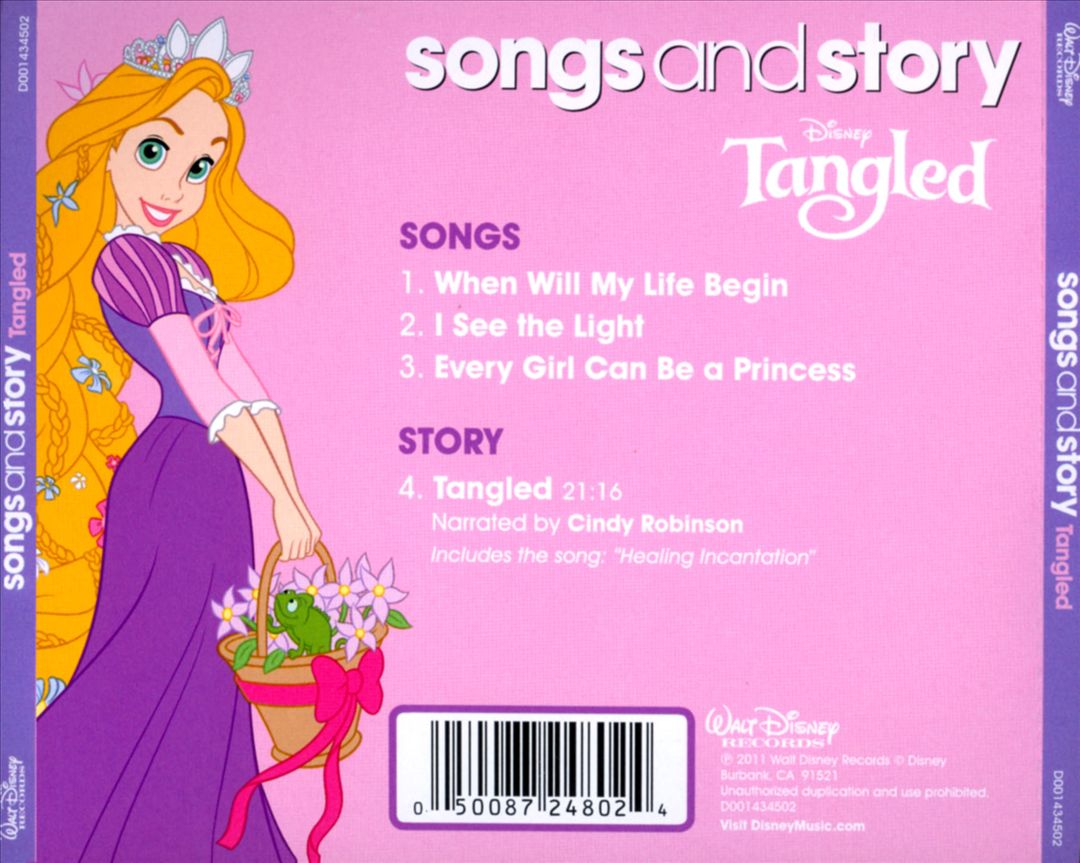 Songs and Story: Tangled cover art