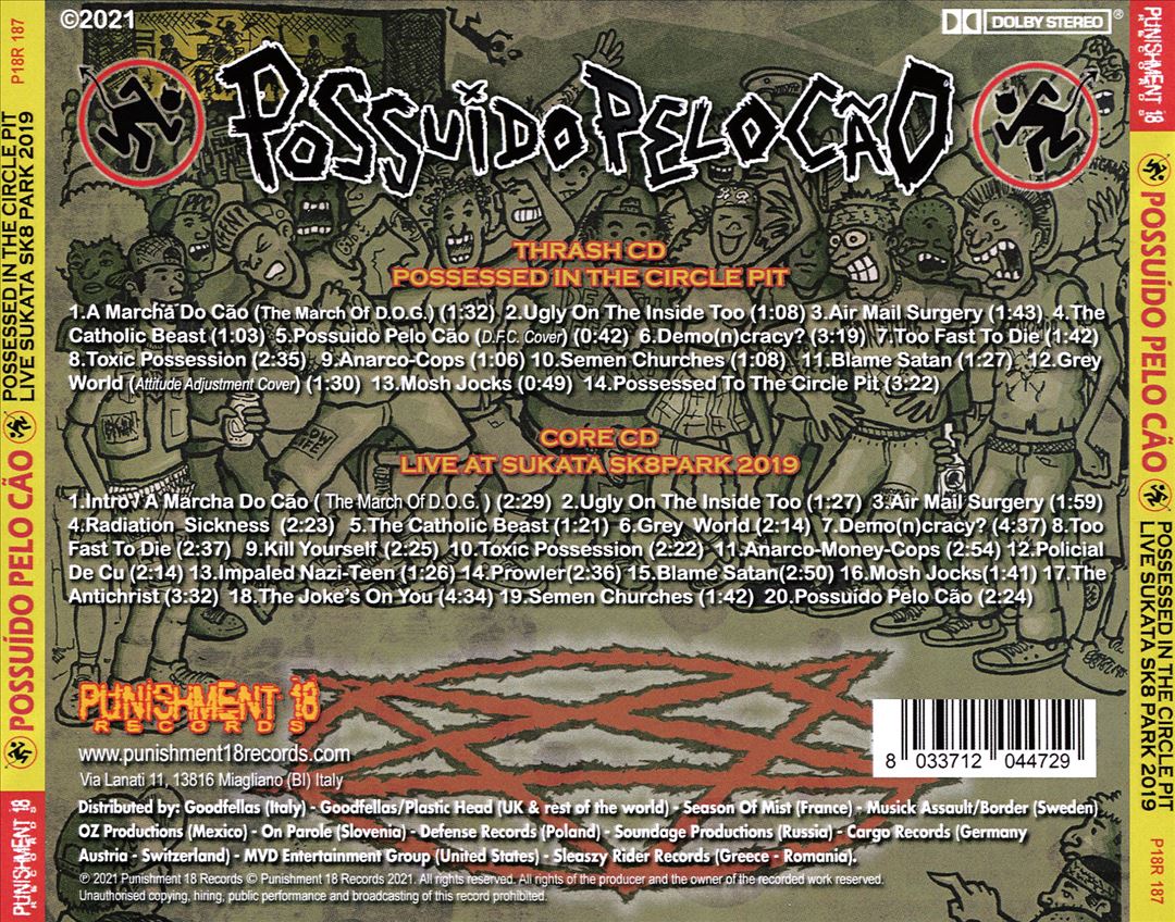 Possessed in the Circle Pit [Live Sukata Sk8park 2019] cover art