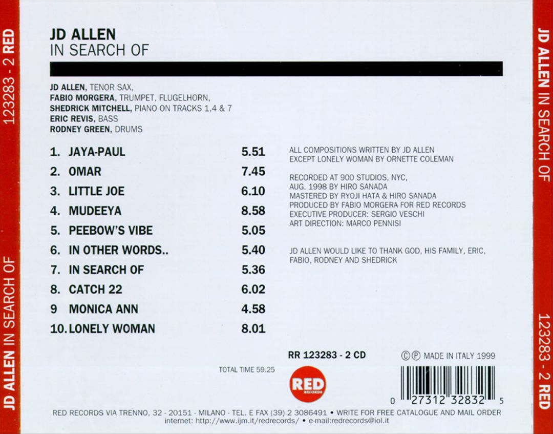 In Search Of... cover art