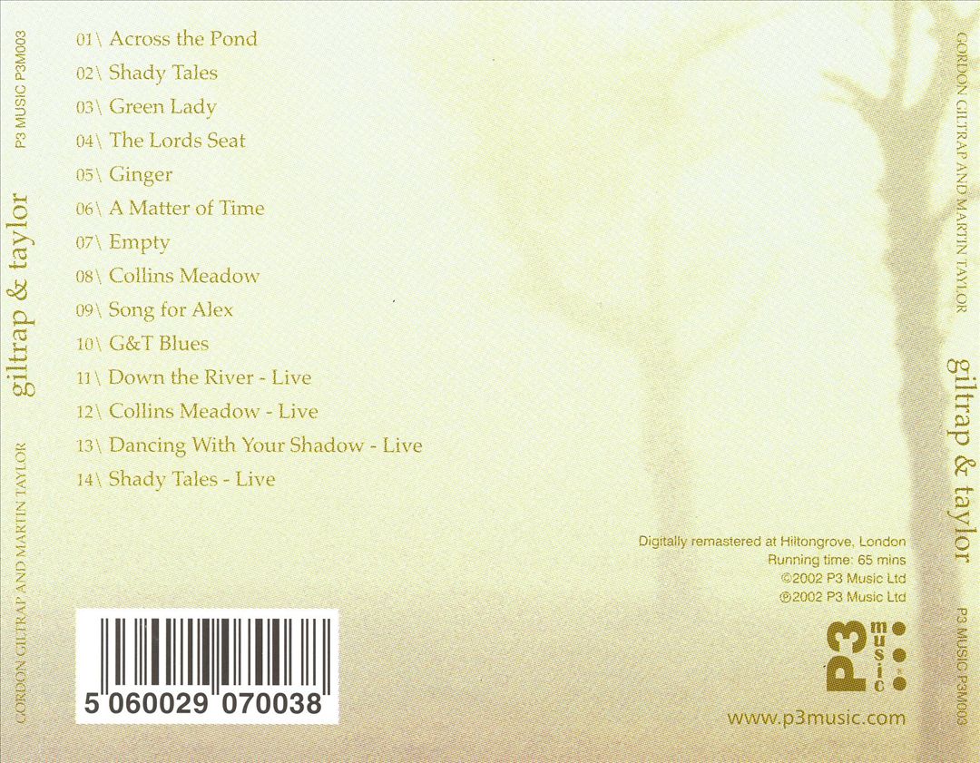Giltrap and Taylor cover art