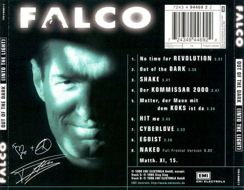 Out of the Dark (Into the Light) cover art