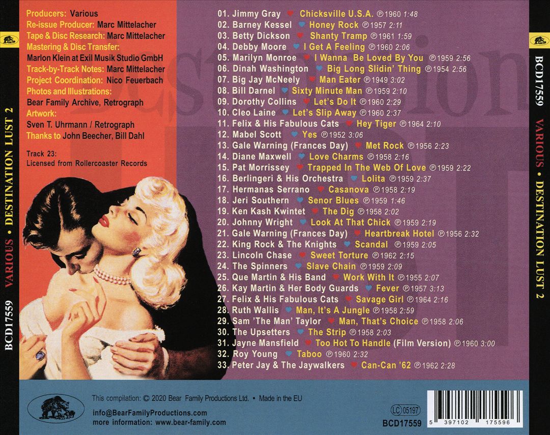 Destination Lust- Chicksville U.S.A.!: The World of Love, Sex and Violence cover art