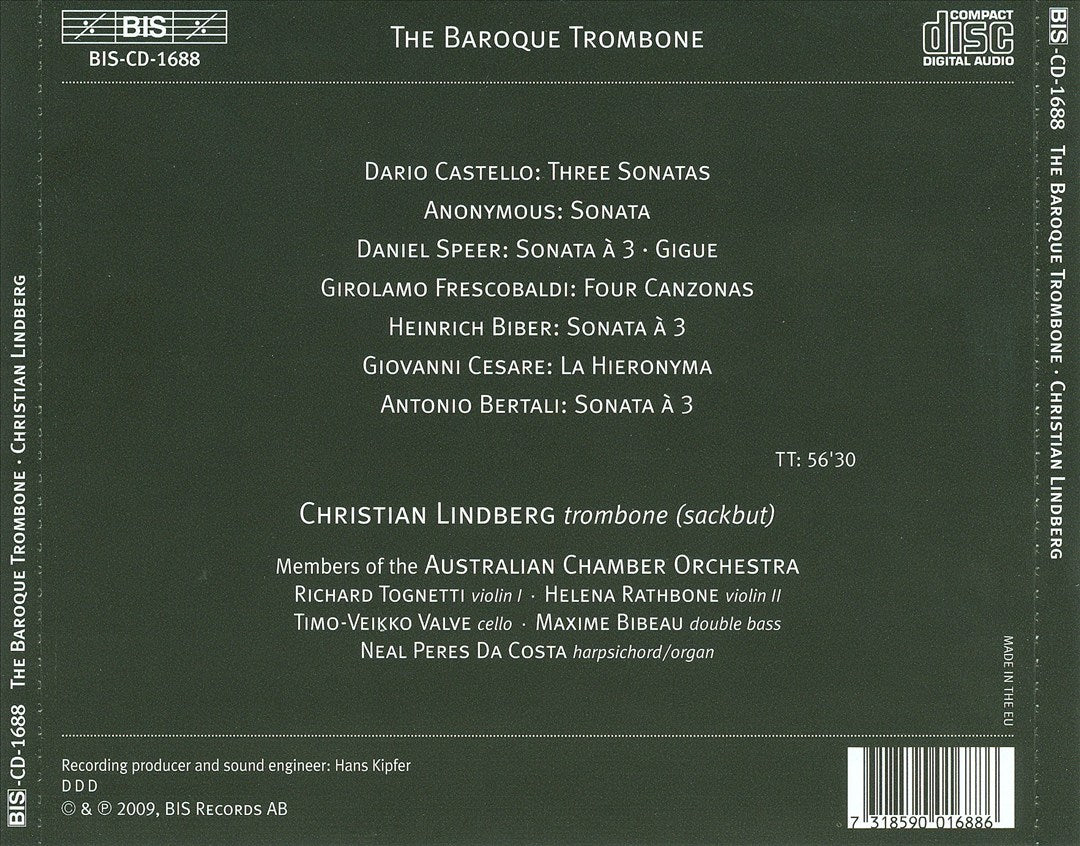Baroque Trombone cover art