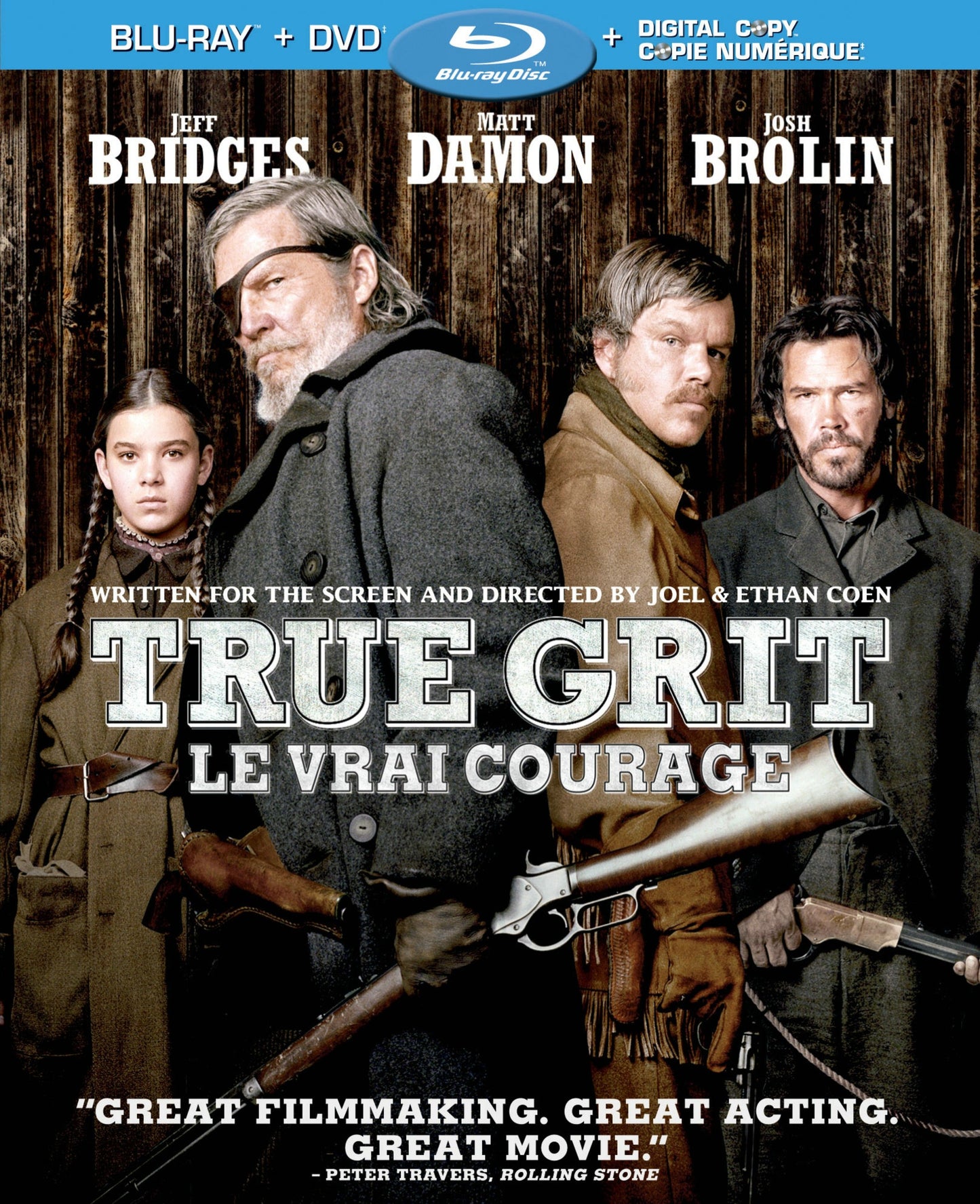 True Grit [2 Discs] [Includes Digital Copy] [Blu-ray/DVD] cover art