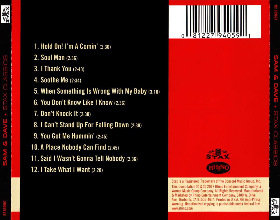 Stax Classics cover art