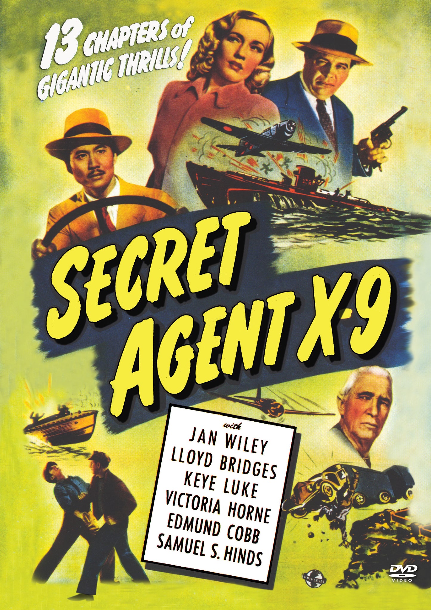 SECRET AGENT X-9 (1945) cover art