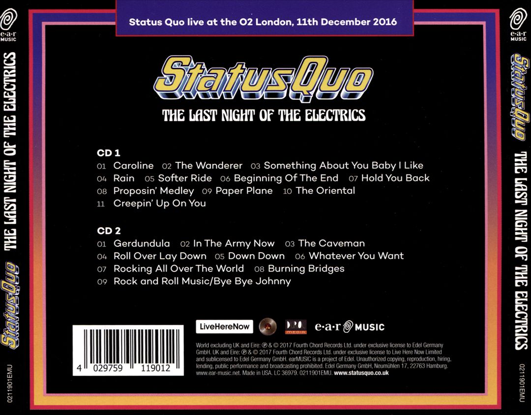 Last Night of the Electrics cover art