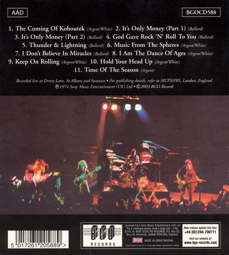 Encore [UK] cover art