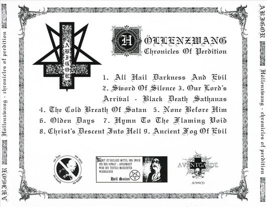 Höllenzwang (Chronicles of Perdition) cover art
