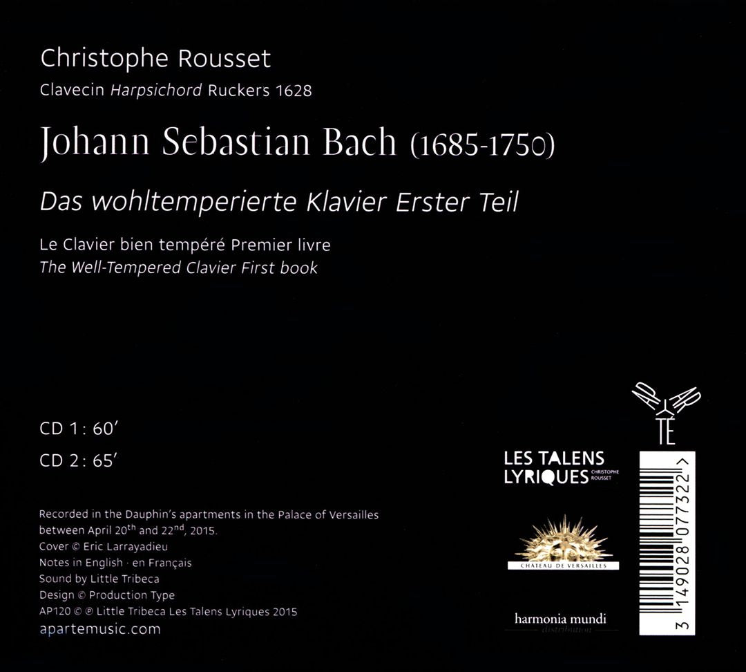 J.S. Bach: Das wohltemperierte Klavier 1. Teil cover art