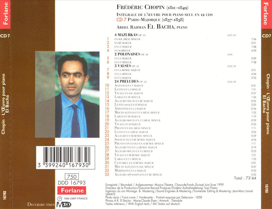 Chopin: Paris - Majorque (1837-1838) cover art