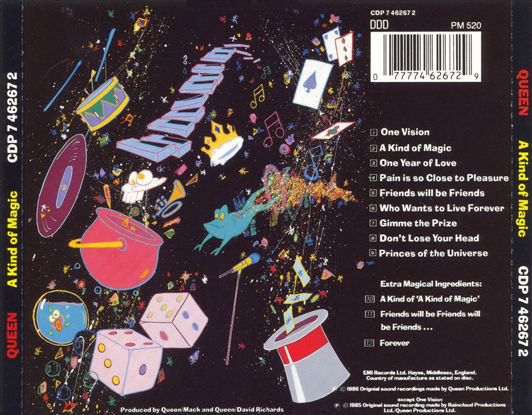 A Kind of Magic [Bonus Tracks] [EMI] cover art
