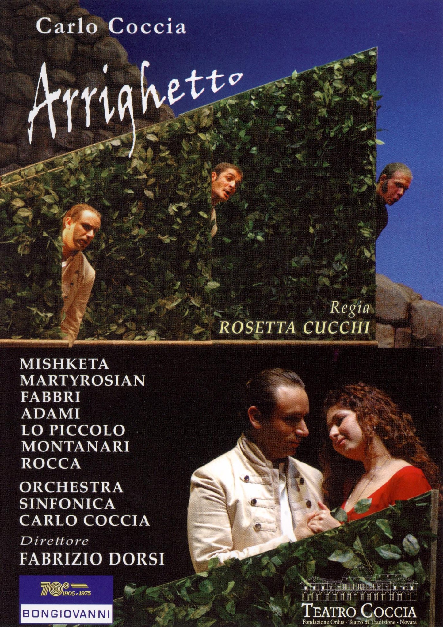 Carlo Coccia: Arrighetto [DVD Video] cover art