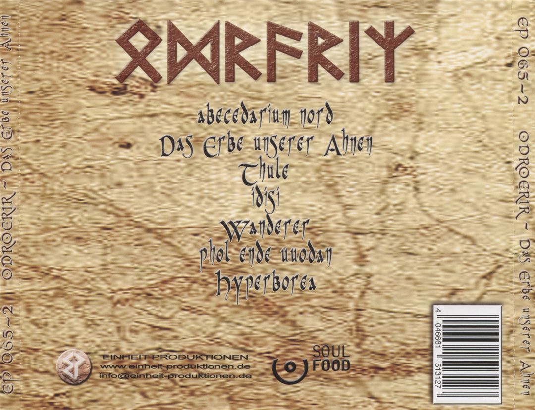 Erbe Unserer Ahnen cover art