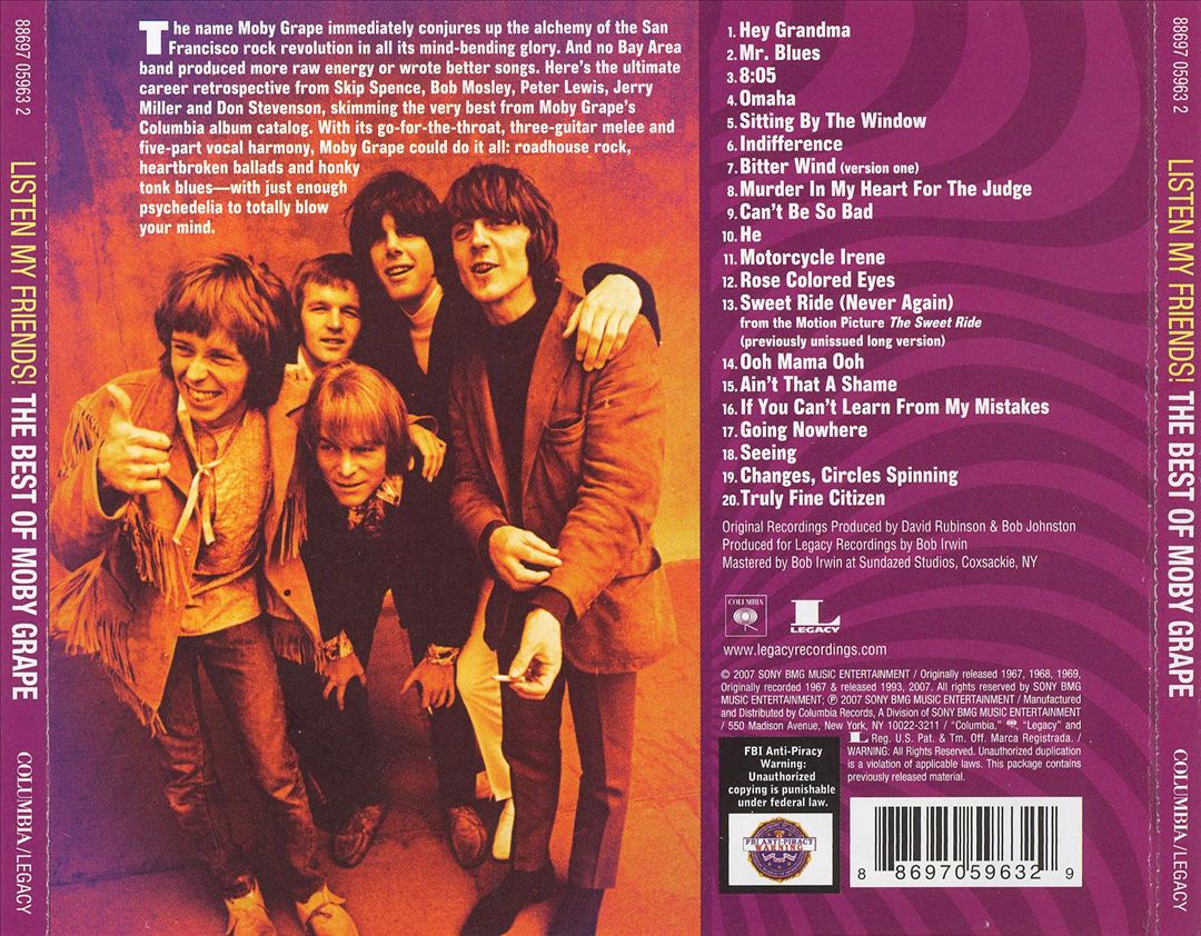 Listen My Friends!: The Best Of cover art