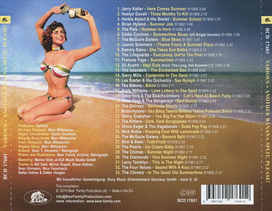 Another Banana Split, Please! No. 2: More Gems From the Good Old Summertime cover art