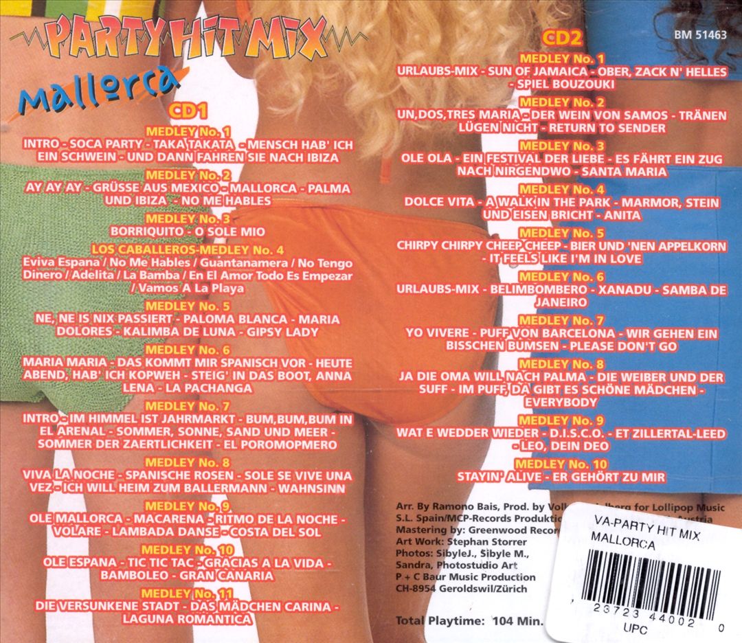 Party Hit Mix: Mallorca cover art