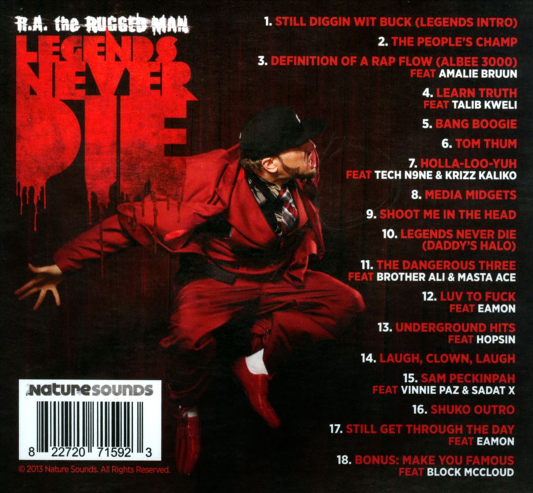 Legends Never Die cover art