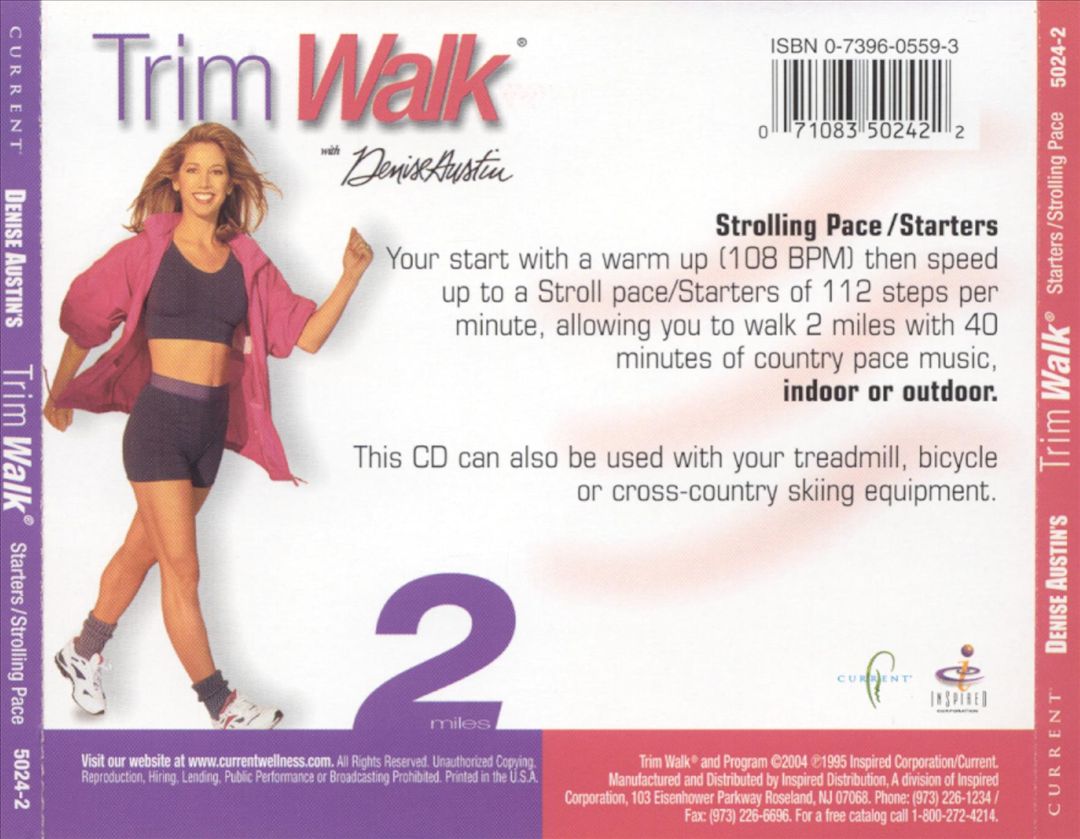 Denise Austin's: Trim Walk: Starters/Strolling Pace cover art