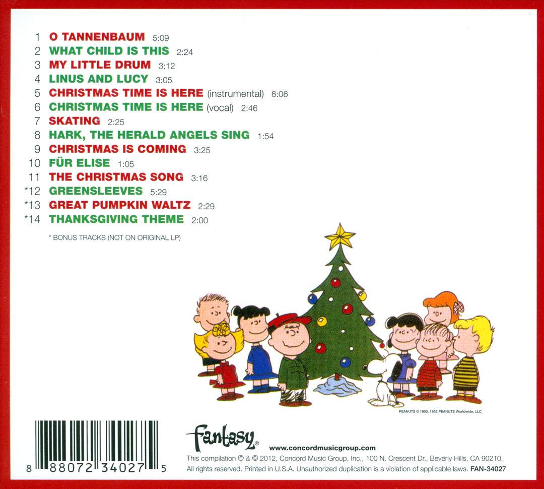 A Charlie Brown Christmas [2012 Remastered] [Expanded Edition] cover art