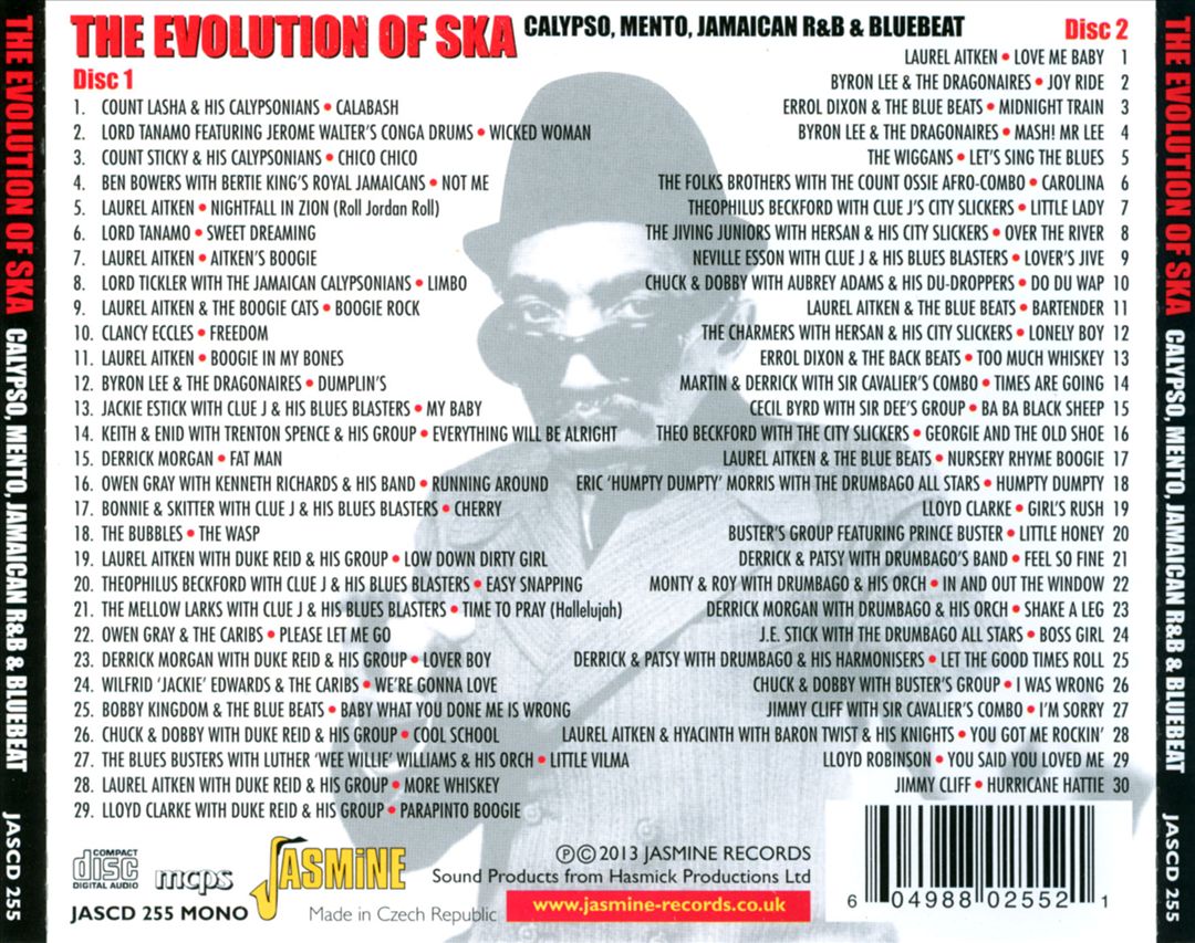 Evolution of Ska: Calypso, Mento, Jamaican R&B & Bluebeat cover art