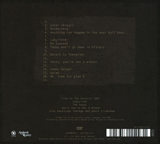 Take to the Skies [UK Bonus DVD] cover art