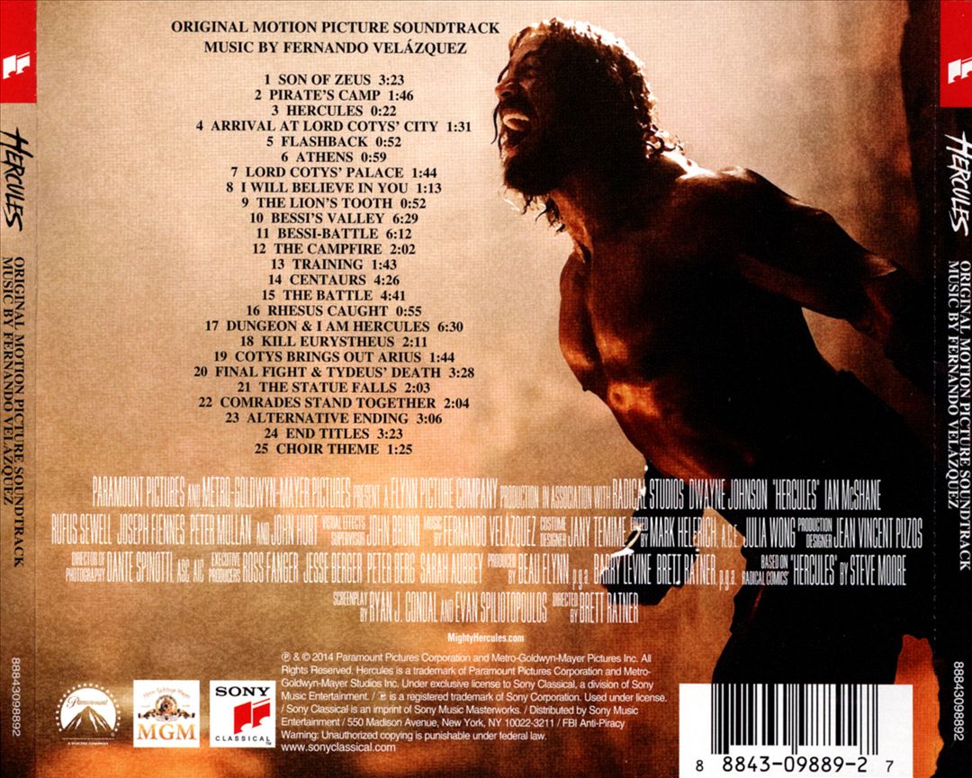 Hercules [Original Motion Picture Soundtrack] cover art