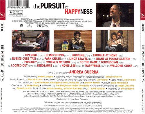 Pursuit of Happyness [Original Motion Picture Soundtrack] cover art