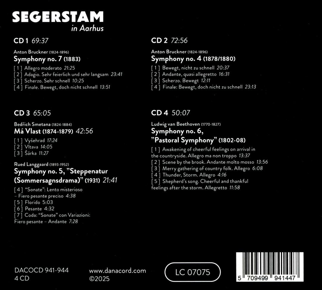 Segerstam in Aarhus cover art