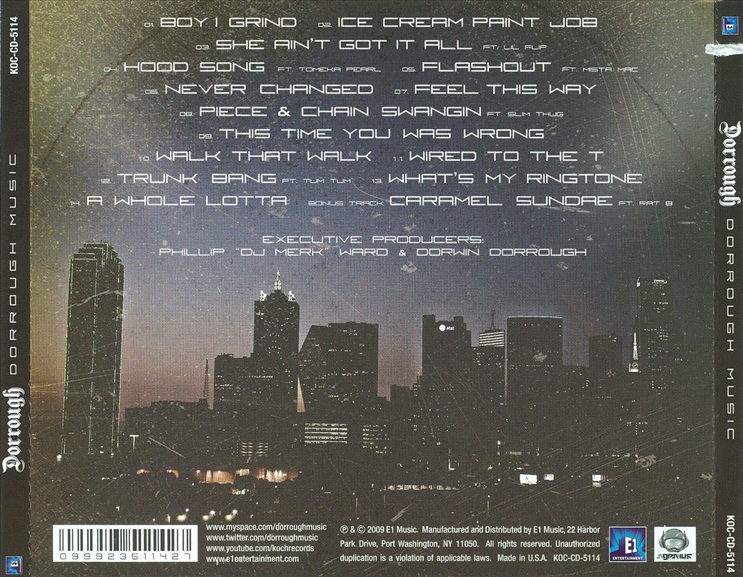 Dorrough Music cover art