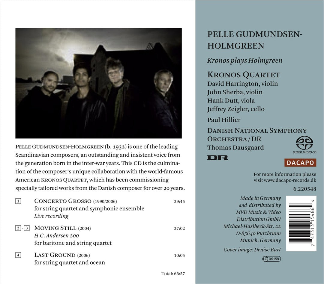 Kronos plays Holmgreen cover art