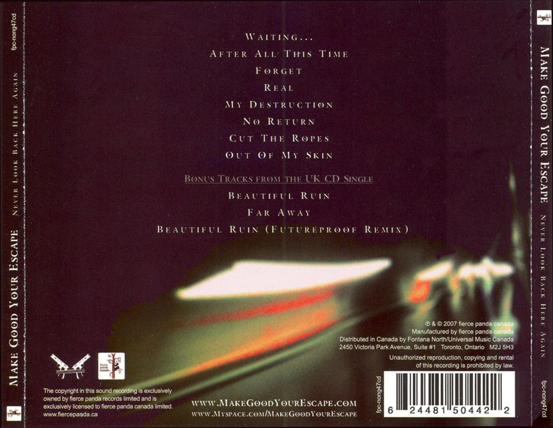 Never Look Back Here Again [Bonus Tracks] cover art
