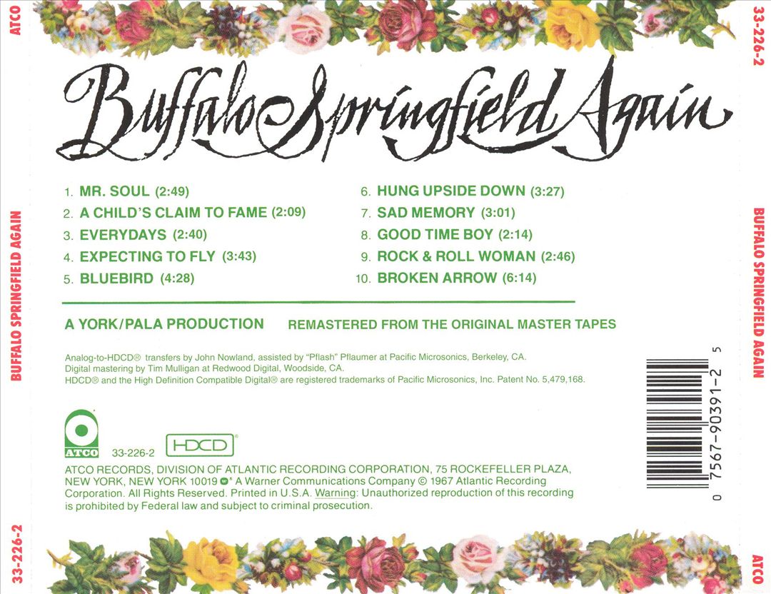 Buffalo Springfield Again cover art